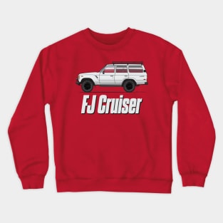 Cruiser-White Crewneck Sweatshirt